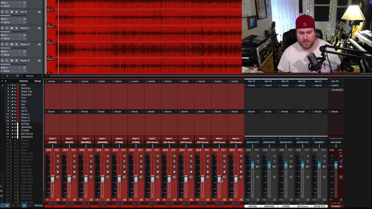 MIXING DRUMS From Scratch (Part 1 Prepping & AutoAlign