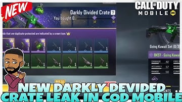 ANIIME GUN BK57 GOING KAWAII DARKLY DEVIDED CRATE CALL OF DUTY MOBILE COD MOBILE CODM