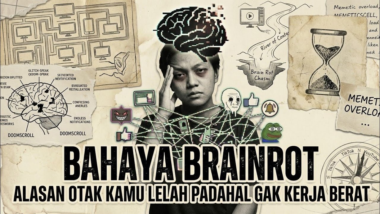 Alasan Kenapa Kamu Merasa Kehilangan Diri Sendiri Karena Fenomena Brainrot