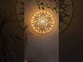 Настенный светильник в диаметре 50 см ✨ #handmade #macrame #макраме #макрамедекор #макрамеабажур