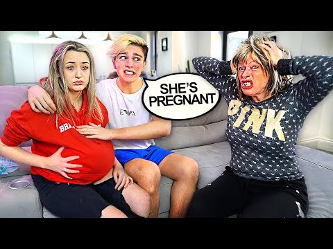 i-told-my-mom-my-girlfriend-is-pregnant!-(prank)