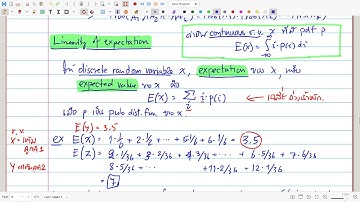 Found.DS 01-2: ทบทวนความน่าจะเป็น - Random variable และ expectation