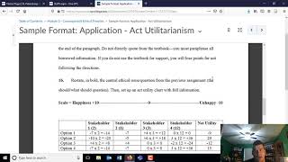 Applying Act Utilitarianism
