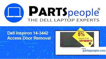 Dell Inspiron 14-3442 (P53G001) Access Door How-To Video Tutorial