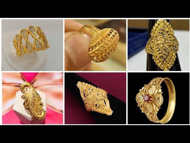 Mahnaz Traditional Gold Plated Finger Ring – KaurzCrown.com