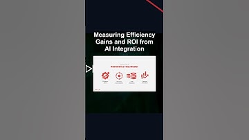Measuring Efficiency Gains and ROI from AI Integration #ai #artificialintelligence #machinelearning