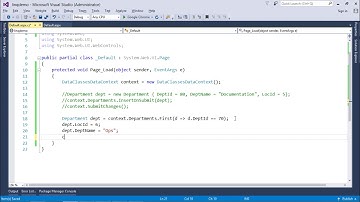 LinQ - CRUD Operations