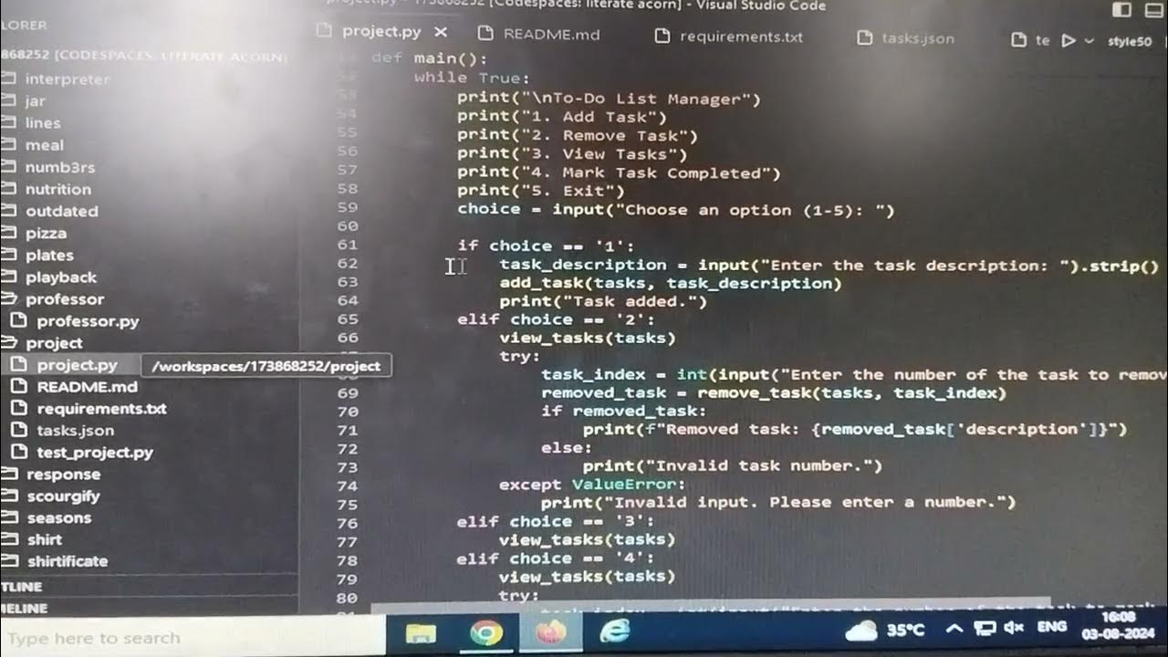 edx python final project - YouTube