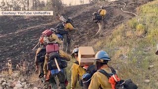 Parleys Canyon wildfire 80% contained after 2 days of rain