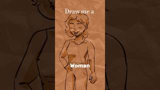 Draw me a woman||Draw Me a Person by Kate Couriel #art #drawing #meme #procreate