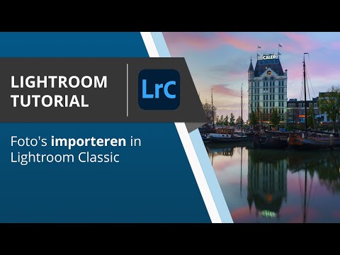 Foto's importeren in Lightroom Classic