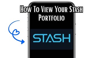 How To View Your Stash Portfolio (EXPLAINED)