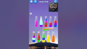 Water Sort Level 316 to Level 320