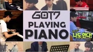 [갓세븐 피아노 연주] GOT7 PLAYING PIANO
