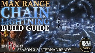 Diablo 4: Chain Lightning + Lightning Spear Perma Stun Build Guide - Sorceress Season 2 & Eternal