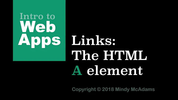 11 Links in HTML - relative and absolute URLs