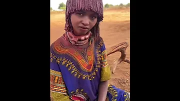 A Lost Africa Lady In Laos 