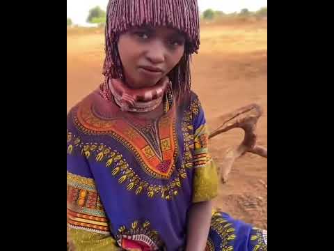 A Lost Africa Lady In Laos