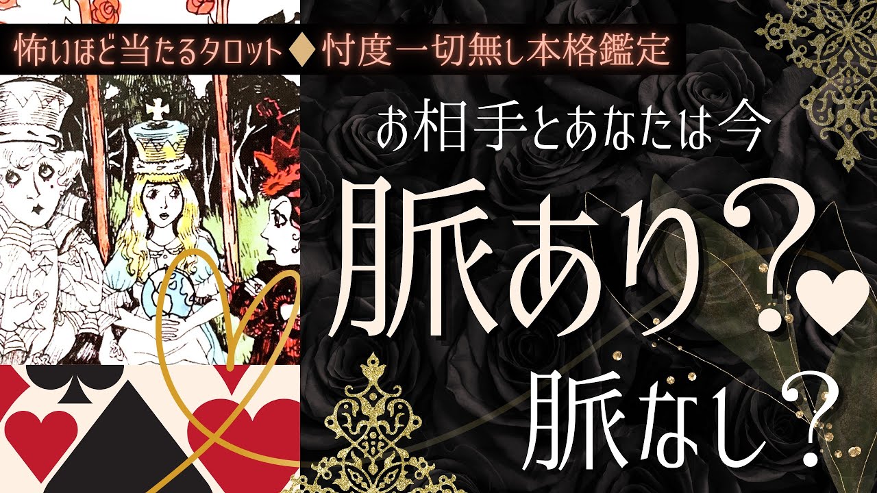 脈あり？脈なし？【今この瞬間】お相手の本音❤️【恋の発展ある？】有料鑑定級、本格鑑定、忖度一切無し