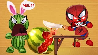 Kick The Buddy 2024 | The WaterMelon VS Spider Buddy, #iqgamerkickThebuddy