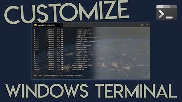 Customize Your Windows Terminal