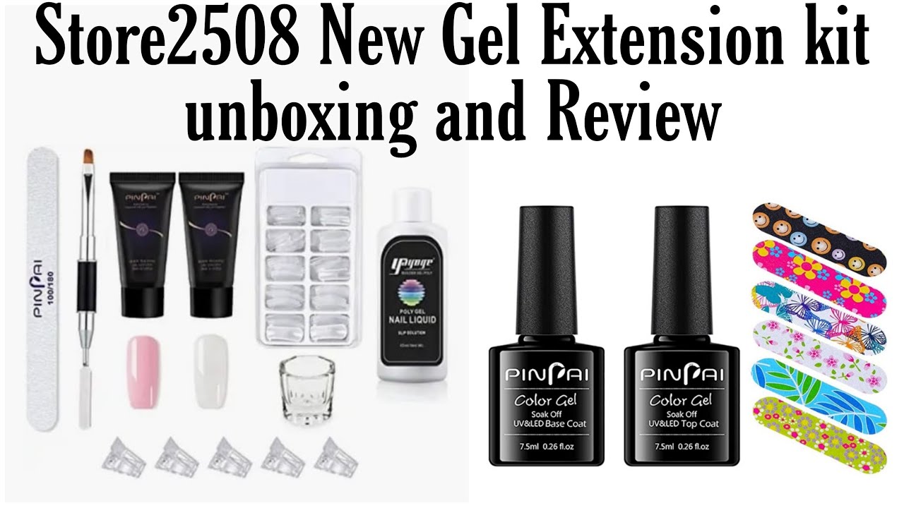 Store2508 New Gel Extension kit unboxing and Review | Store2508 Huge ...