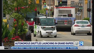Inside Grand Rapids’ new driverless shuttles