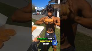 This Kyuvin Bodybuilder's Cheat Meal Hack Goes Viral 💪| Isaac Facts |🔥#shorts