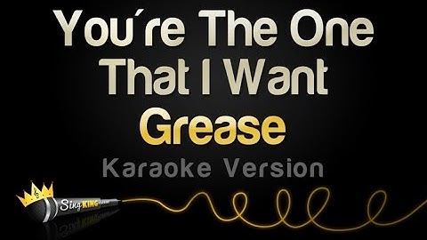 You're the One That I Want Instrumental version - Instrumental performance video thumbnail