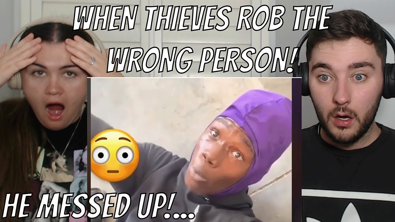 Brits React to When Thieves Pick The Wrong Person To Rob