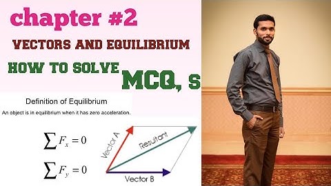 HOW TO SOLVE MCQS CH#02 VECTORS AND EQUILIBRIUM