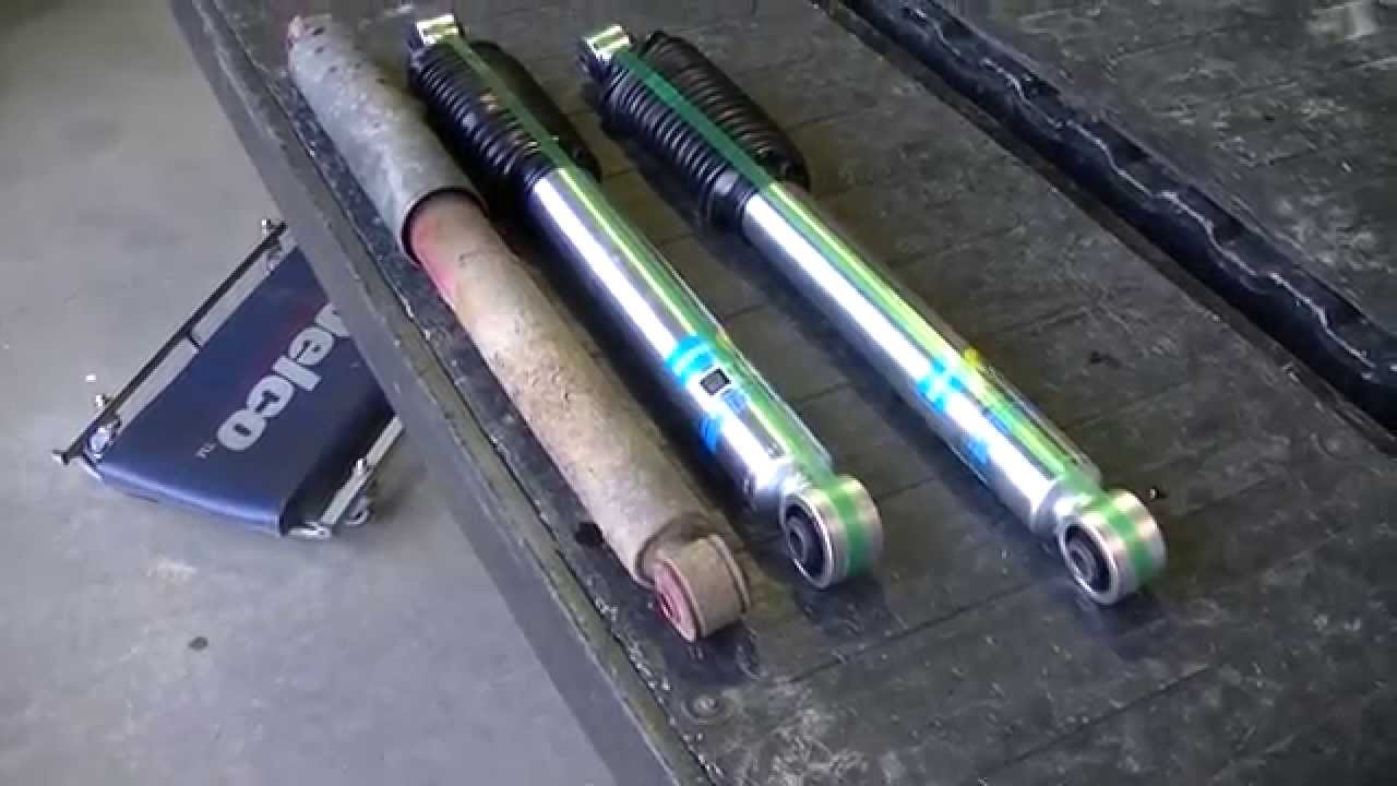 2000 Silverado Z71 5100 Bilstein Shocks Install - YouTube