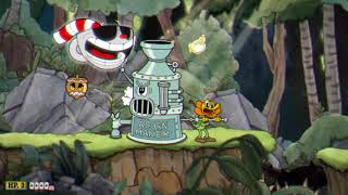 Cuphead pacifist: No damage No smoke bomb - Forest Follies