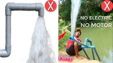 giải mã bơm nước không dùng máy bơm nước