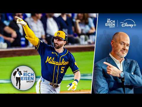 Rich Eisen Reacts to the Brewers Taking a Commanding 3-0 NLCS Lead on the Dodgers