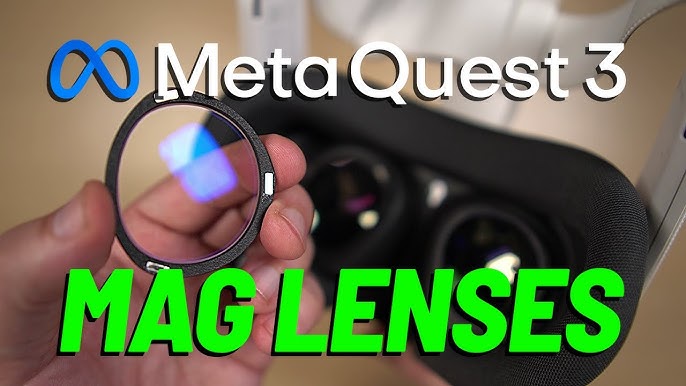 Custom Meta Quest 3 Prescription Lenses by HONSVR