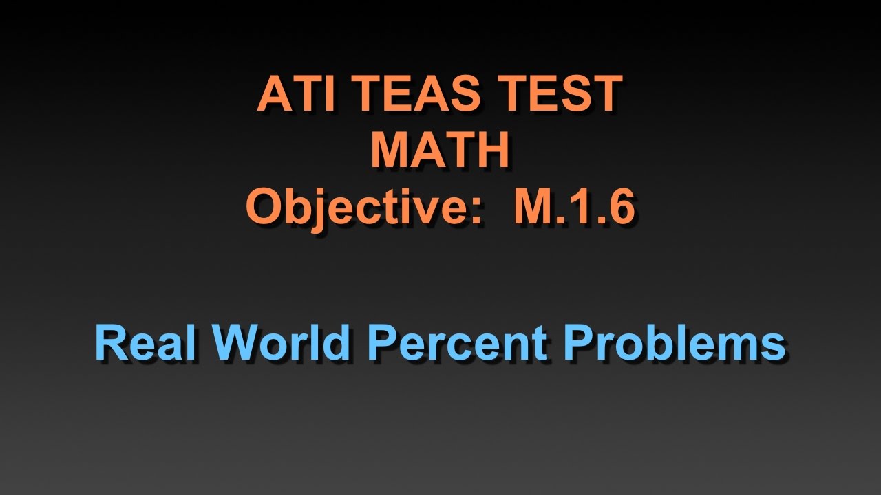 Worksheet Percentage Tutorial Math teas math tutorial real world percent problems youtube problems