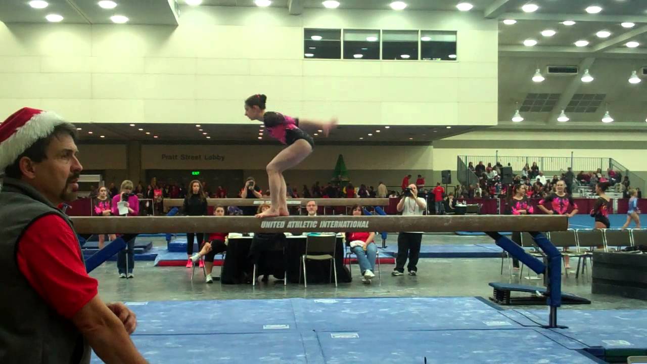 gymnastics equipment BB - Nicole Medvitz - COTC 2012 9.7