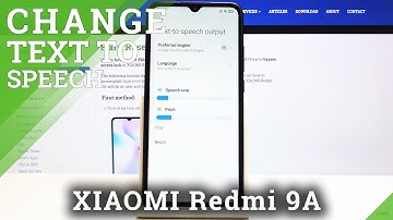 How to Convert Text to Speech in Xiaomi Redmi 9A – Customize Text