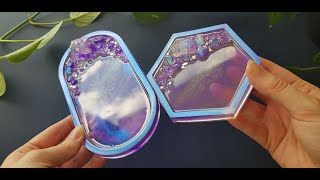 Watch Me Resin #48 Purple Crystal Trays | Seriously Creative