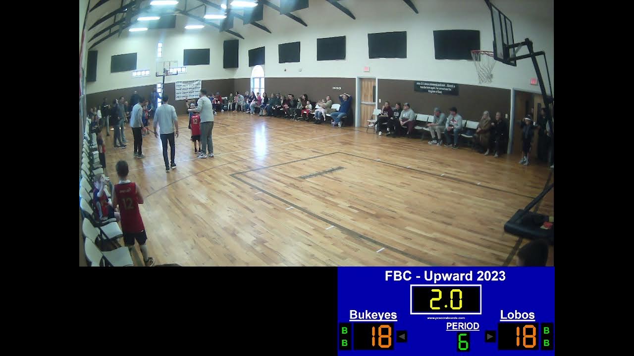 First Baptist Church Upward Basketball League Live Stream YouTube