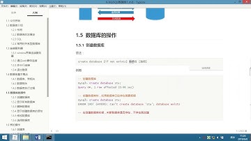 MySQL 1- 7 创建数据库