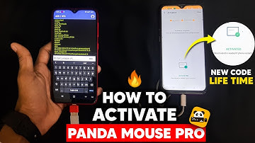 How to activate panda mouse pro lifetime 😮|| Activate phone to phone new code 2022.