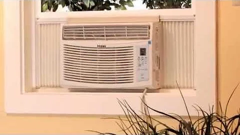 Learn How to Install a Haier Air Conditioner Into a Double Hung Window.