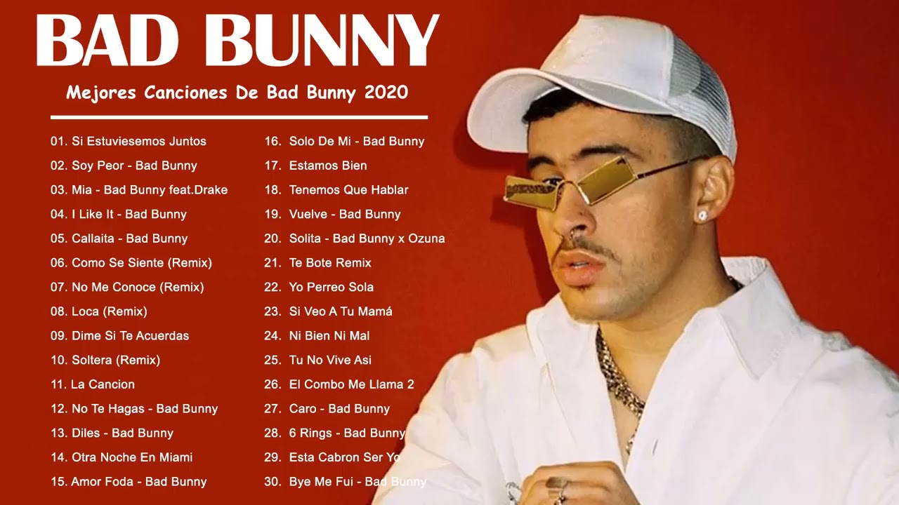Bad Bunny Pop Hits 2021 Best Songs of Bad Bunny YouTube