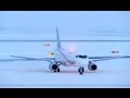 Cityjet Sukhoi Superjet startup and takeoff at Rovaniemi EFRO