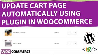 How to Update Cart Automatically on Quantity Increase or Decrease Using WooCommerce Ajax Cart Plugin