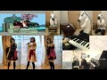 ぼっちで大神・ありがとう+太陽は昇るメドレー弾いてみた(ピアノ+篠笛他)