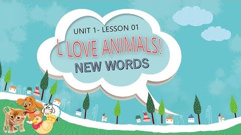 GET READY FOR STARTERS  UNIT 1  LESSON 01  NEW WORD