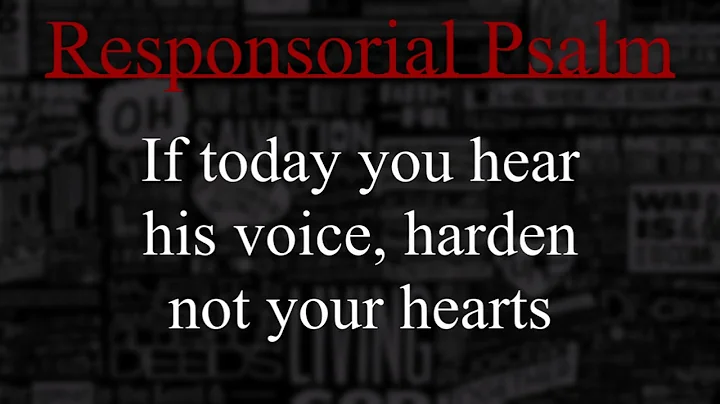 [PIANO] 18th Sunday in Ordinary Time  - Respond & Acclaim - July 31, 2022